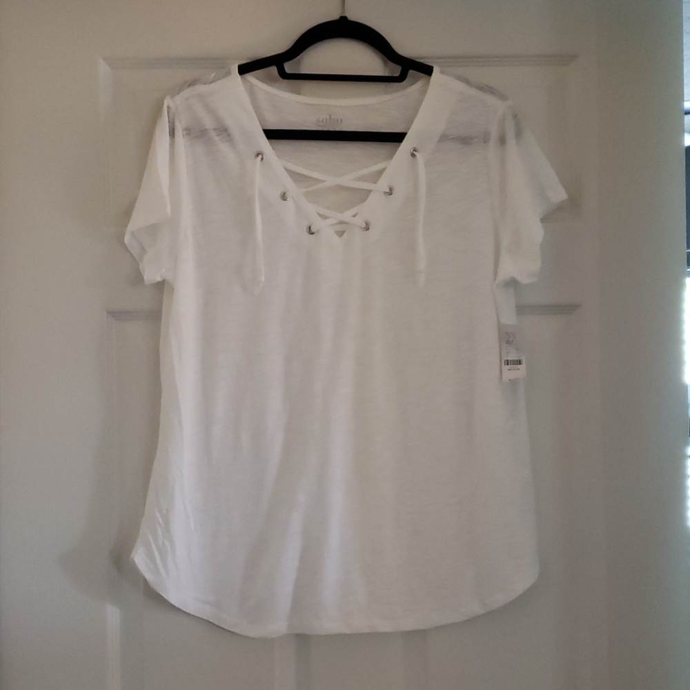 NWT New York & Co Short Sleeve Tee